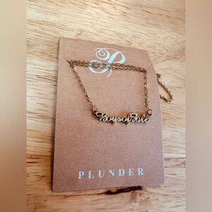 Boys of Fall Gold Necklace